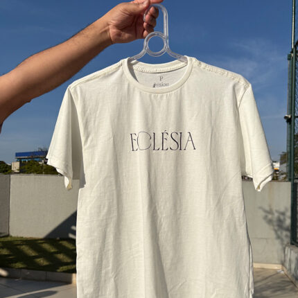 Camiseta Plus Size Cristã Eclésia Off White | VISÃO43